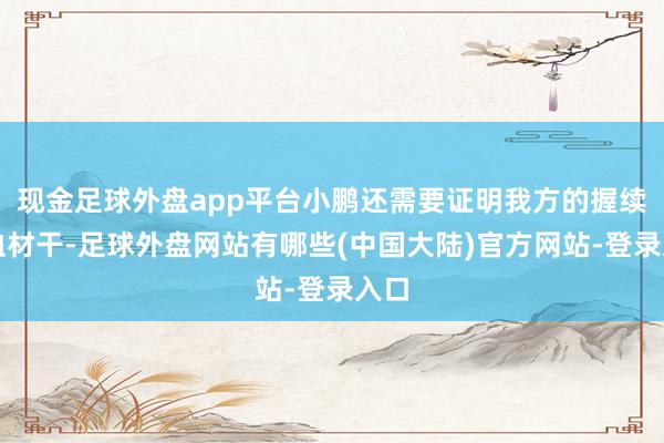 现金足球外盘app平台小鹏还需要证明我方的握续造血材干-足球外盘网站有哪些(中国大陆)官方网站-登录入口